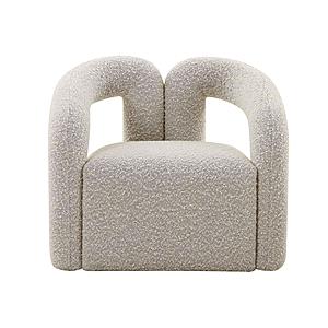 Jenn Speckled Boucle Accent Chair by TOV Furniture