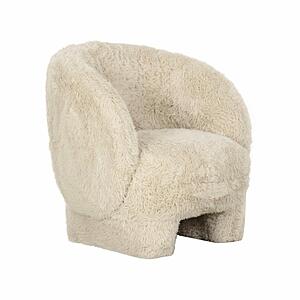 Kiki Natural Vegan Shearling Accent Chair by TOV Furniture