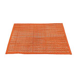 Peele Terracotta Seagrass Placemat - Set of 4 by TOV Furniture