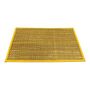 Peele Yellow Seagrass Placemats - Set of 4 by TOV Furniture