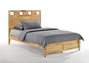 Tamarind Natural Platform Bed by Night & Day Furniture