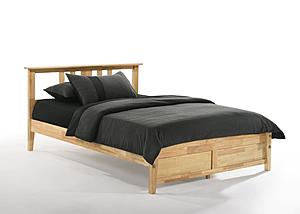 Thyme Natural Platform Bed by Night & Day Furniture