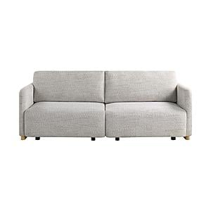 Serta&reg; Toronto Queen Convertible Sofa in Ivory by Lifestyle