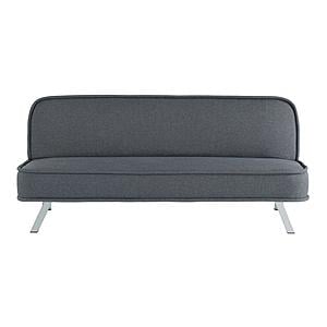 Serta&reg; Trenton Convertible Futon in Charcoal by Lifestyle