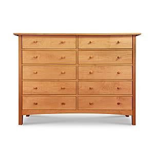 Burlington 10-Drawer Dresser by Vermont Furniture Designs