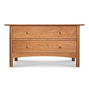 Burlington 2-Drawer Blanket Chest by Vermont Furniture Designs