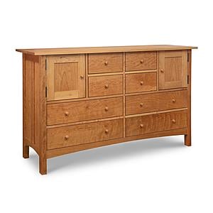 Burlington 8-Drawer Dresser w/2 Door by Vermont Furniture Designs