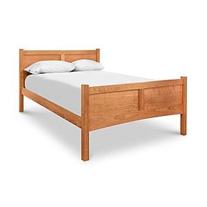 Essex Wood Bed w/High Footboard by Vermont Furniture Designs