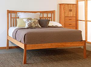 Greenwich Wood Bed w/Low Footboard by Vermont Furniture Designs
