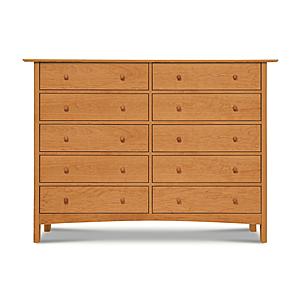 Heartwood 10-Drawer Dresser by Vermont Furniture Designs