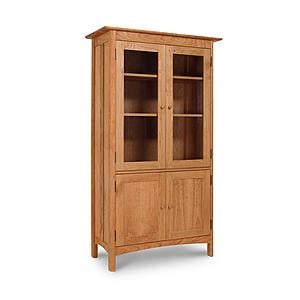Heartwood Wood 4-Door Bookcase by Vermont Furniture Designs