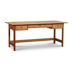 Heartwood Wood Campaign Desk by Vermont Furniture Designs
