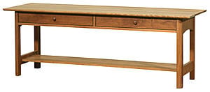 Heartwood Wood 2-Drawer Coffee Table by Vermont Furniture Designs