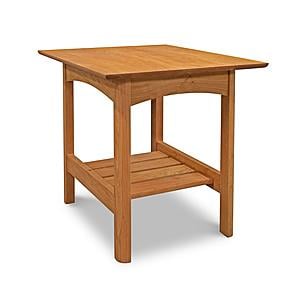 Heartwood Wood Lamp Table by Vermont Furniture Designs