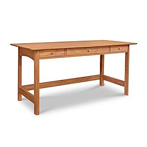 Heartwood Wood Library Desk by Vermont Furniture Designs