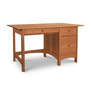 Heartwood Wood Study Desk by Vermont Furniture Designs