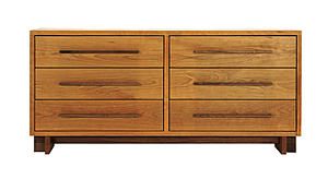 Skyline Wood 6-Drawer Symm Dresser by Vermont Furniture Designs
