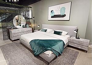Nova Domus Aria Italian Modern Fabric Bed main image 1