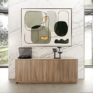 Nova Domus Victoria - Italian Modern Walnut Caracalla Buffet by VIG Furniture