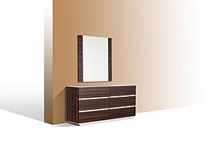 Modrest Luxor Italian Modern Ebony Mirror by VIG Furniture