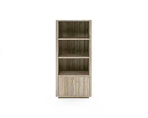 Nova Domus Roma - Modern Travertine + Gold Bookcase by VIG Furniture