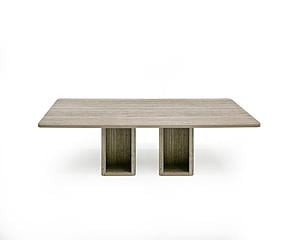 Nova Domus Roma - Modern Travertine Rectangular Dining Table by VIG Furniture