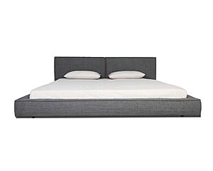 Modrest Haven - Modern Grey Fabric Bed by VIG Furniture