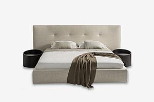 Modrest Brittany - California King Modern Grey Fabric Bed by VIG Furniture