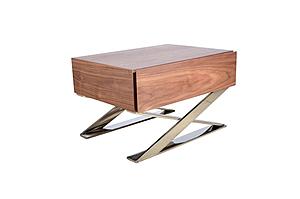 Modrest Canton Modern Walnut Nightstand by VIG Furniture