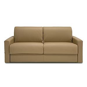 Divani Casa Revers - Italian Modern Desert Leather 55" Sofa Bed by VIG Furniture