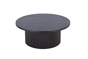 Modrest - Rawlins Modern Mid Century Black Ash Round Coffee Table by VIG Furniture