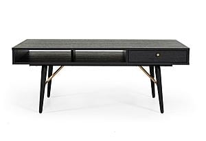 Modrest Billy Modern Black Oak & Gold Coffee Table by VIG Furniture