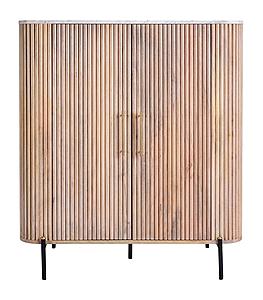 Modrest - Cambridge White Marble & Mango Tall Buffet by VIG Furniture
