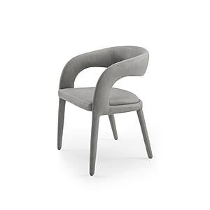 Modrest Faerron - Modern Grey Leatherette Dining Chair by VIG Furniture