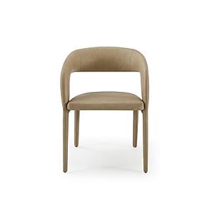 Barnwood Saddle Seat Dining Chair at Futonland