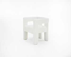 Modrest Drea - Modern White Fabric Dining Chair by VIG Furniture