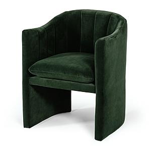 Modrest Danube - Modern Jade Green Fabric Dining Chair by VIG Furniture