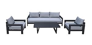 Renava Wake - Outdoor Dark Charcoal Sofa Set by VIG Furniture