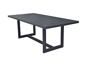 Renava Wake - Modern Dark Charcoal Outdoor Dining Table by VIG Furniture