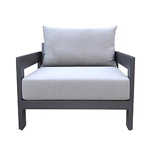 Renava Wake - Modern Charcoal Outdoor Lounge Chair by VIG Furniture