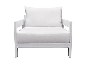 Renava Wake - Modern White Outdoor Lounge Chair by VIG Furniture