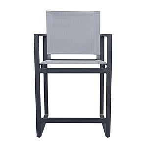 Renava Kayak - Modern Dark Charcoal Outdoor Counter Stool by VIG Furniture