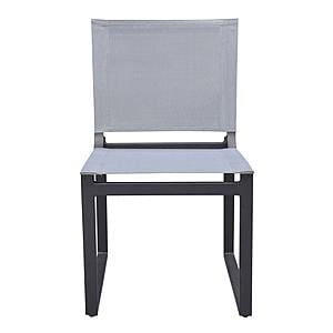 Renava Kayak - Modern Outdoor Dark Charcoal Dining Chair (Set of 2) by VIG Furniture