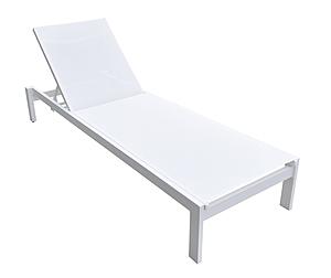 Renava Kayak - Modern White Outdoor Chaise Lounge by VIG Furniture