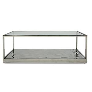 Modrest Braxton - Contemporary Clear Wave Glass Coffee Table by VIG Furniture