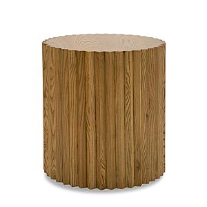 Modrest Espana - Modern Walnut Round End Table by VIG Furniture