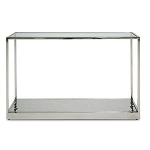 Modrest Braxton - Contemporary Clear Wave Glass Console Table by VIG Furniture