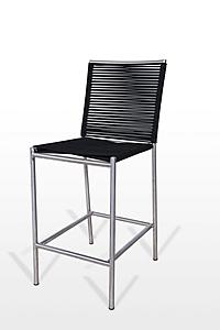 Modrest Lathrop - Modern Outdoor Black Counter Stool by VIG Furniture