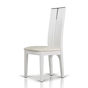 Maxi - White Gloss Chair (Set of 2) by VIG Furniture