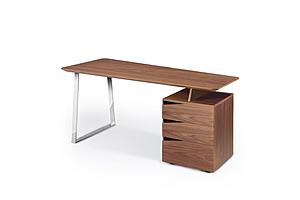 Nova Domus Walton- Modern Walnut Desk by VIG Furniture